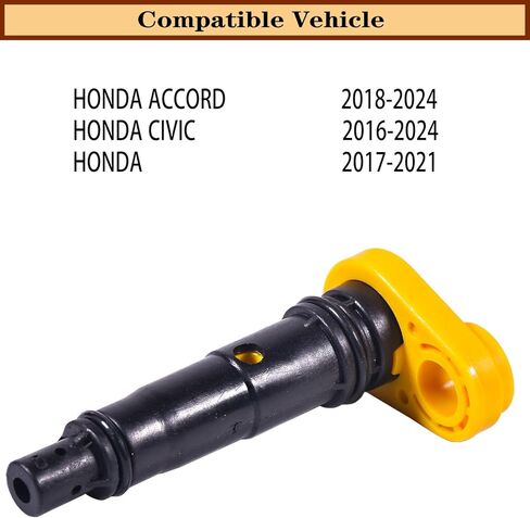صمام PCV 17130-59B-003 متوافق مع صمام Honda Accord Civic Cr-v PCV 1.5 لتر؛ 2016 2017 2018 2019 2020 2021 2022 2023 2024;17130-59B-003 6P1424 EMH970 1713059B003 V586. in Kuwait