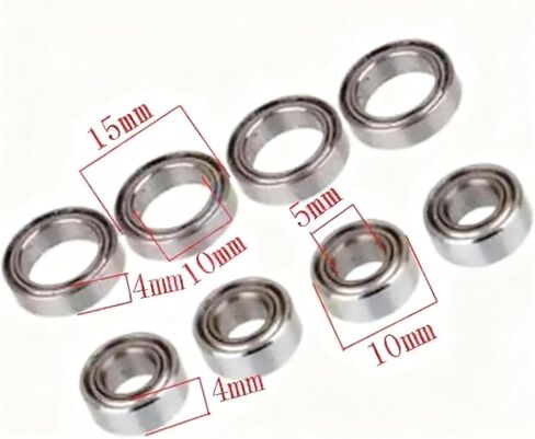 RC Car Parts Compatible with HSP 102068 02138 02139 02079 02080 1/10 Rc Car Upgrade Modification Accessories Parts Mount Ball Bearings(Silver) in Saudi Arabia