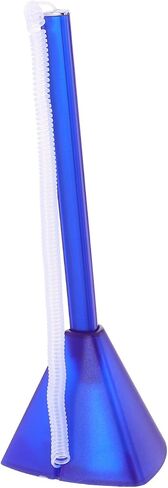 Secure Gel Pen with Spring Chain and Base Stylish Blue Ink Office Pen for Home Workplace and School Counter Pens for Easy Accessibility in Saudi Arabia