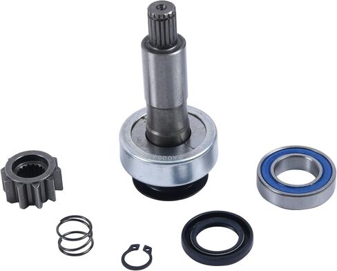 جميع كرات السباق 79-2112 Starter Drive M8 متوافقة مع/بديل لهارلي FLDE Deluxe 2018-2020، FLFB Fat Boy 2018-2020، FLFBS Fat Boy 2018-2020، FLHC Heritage Classic 2018-2020 in Kuwait