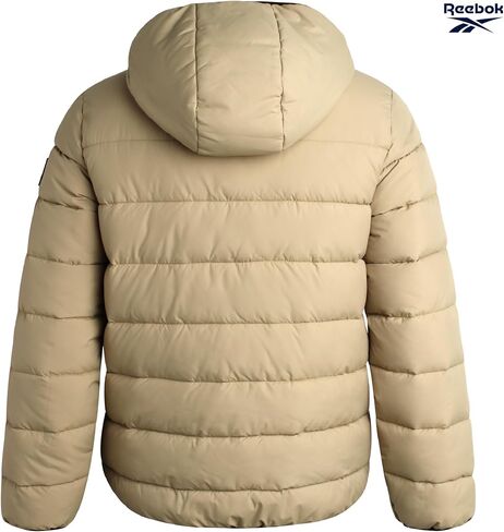 Reebok Mens Winter Jacket - Heavyweight Sherpa Lined Puffer Parka Mens Winter Coat - Insulated Quilted Ski Jacket for Men in Saudi Arabia