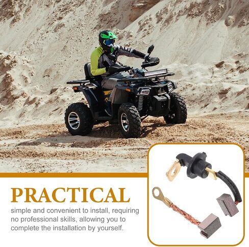 2 قطعة مجموعة فرشاة المحرك الكهربائي للدراجات النارية Atvs سكوتر سهلة التركيب استبدال فرشاة المحرك المبتدئ لتعزيز الأداء in Saudi Arabia