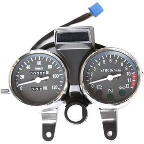 Motobike Meter Motorcycle Accessories Instrument Assembly Odometer Tachometer Gear Display for GN125 GN125H HJ125-8 Motorbike odometers in Saudi Arabia