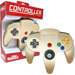 Old Skool Classic Wired Controller Joystick for Nintendo 64 N64 Game System - Atomic Purple in Kuwait