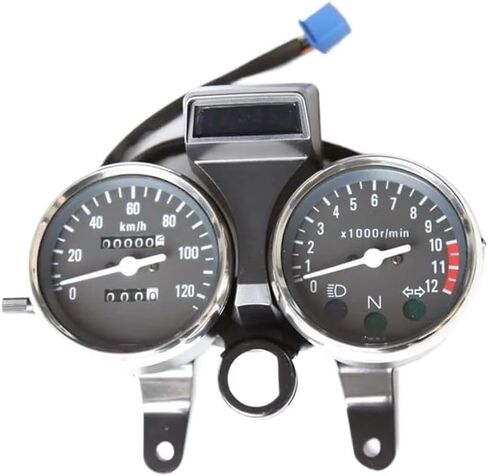 Motobike متر دراجة نارية الملحقات أداة الجمعية عداد المسافات مقياس سرعة الدوران والعتاد عرض ل GN125 GN125H HJ125-8 دراجة نارية عداد المسافات in Saudi Arabia