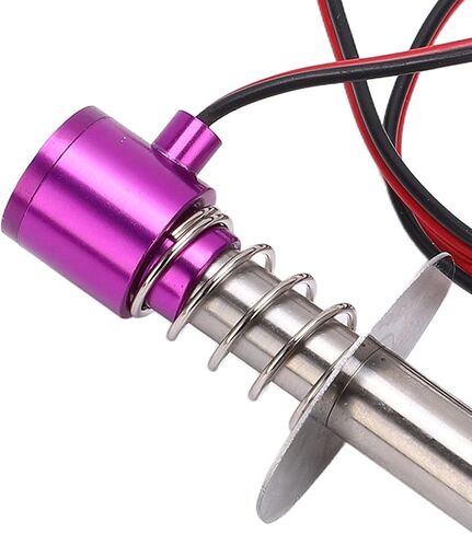1/10 RC Electronic Glow Plug Starter Igniter 6V-24V 1/8 Nitro Engine Start Ignitor Tool Upgraded for 1:8 1:10 Scale Crawler Buggy Truck Car Boat Plane Helicopter HSP Traxxas Kyosho (Purple) in Saudi Arabia