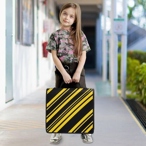 3 D-Ring Zipper Binder Bag, Witch Mushroom Black Background Pattern Removable Binder with Zipper Case Hold 300+ Sheets& 13 Inch Laptop for School Office Supplies Organizer in Saudi Arabia