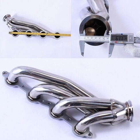 Truck Headers Compatible with 60-86 C-10 LS Chevy GMC Chevrolet Camaro Caprice Silverado Pickup LS1 LS2 LS3 LS6 LS9 Conversion Swap in Saudi Arabia