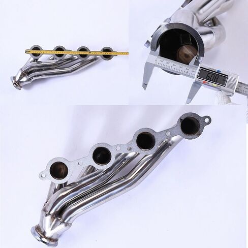 Truck Headers Compatible with 60-86 C-10 LS Chevy GMC Chevrolet Camaro Caprice Silverado Pickup LS1 LS2 LS3 LS6 LS9 Conversion Swap in Saudi Arabia