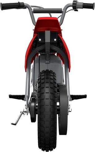 Razor MX500 Dirt Rocket للبالغين والمراهقين يركبون دراجة نارية كهربائية عالية عزم الدوران، بسرعة تصل إلى 15 ميلاً في الساعة، للأعمار من 14 عامًا فما فوق، أحمر in Saudi Arabia