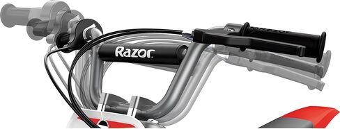 Razor MX500 Dirt Rocket للبالغين والمراهقين يركبون دراجة نارية كهربائية عالية عزم الدوران، بسرعة تصل إلى 15 ميلاً في الساعة، للأعمار من 14 عامًا فما فوق، أحمر in Saudi Arabia