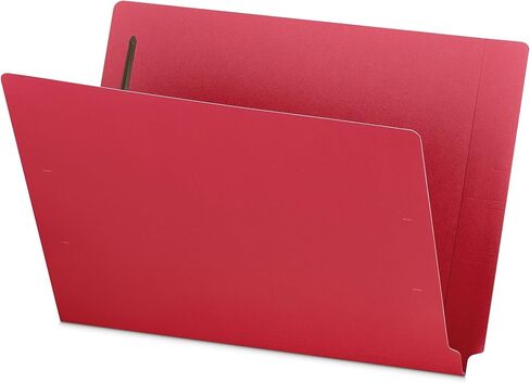 Staples Classification Folder، توسيع 3/4 بوصة، مقاس ليتر، أحمر، 50/صندوق (ST62546) in Saudi Arabia