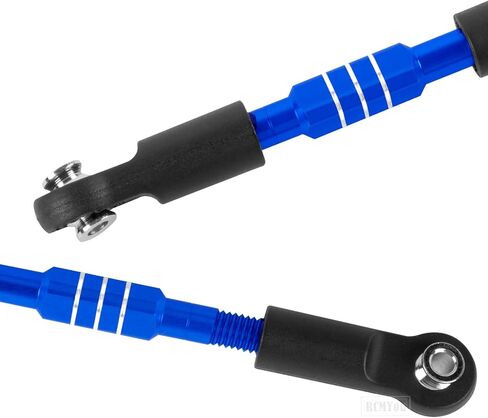 RC Turnbuckles Camber Links Upgrades Part for 1/10 Big Rock V3 3S BLX / 1/8 Typhon 3S BLX/Mega 550,Aluminum Turnbuckles Camber Links Hops Up,Navy Blue (not for Big Rock V1/V2) in Saudi Arabia