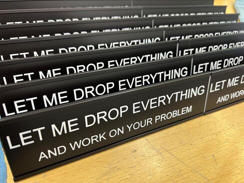 Funny Desk Decor Gag Gifts | Funny Office Decorations and Gifts for Coworkers Lotsa Laughs by Griffco Supply (Let Me Drop Everything) in Saudi Arabia