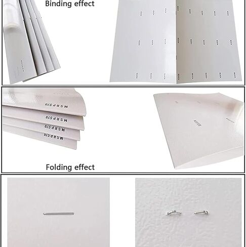 Automatic Paper Folding Machine, Folder Creasing Machine, A3 Paper Folding Machine, Stitch Flat-Clinch Automatic Binding Machine, for Card Folder Color Pages in Saudi Arabia