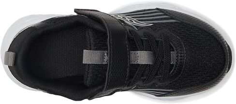 Saucony Kids (Vida) Wind 3 0 AC Sneaker, Black/Grey, 1 US Unisex Big Kid in Saudi Arabia