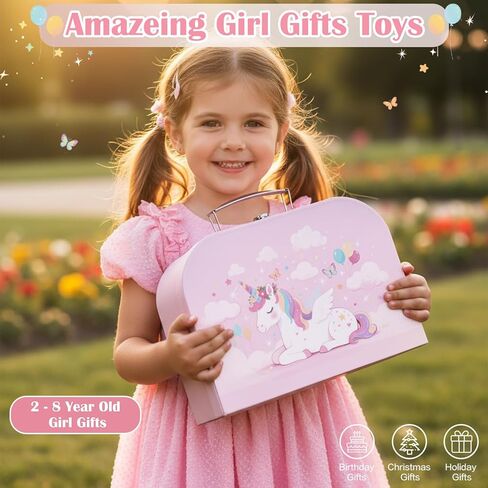 مجموعة حفلات الشاي للفتيات الصغيرات، 49 قطعة من ألعاب وقت الشاي للأميرة بما في ذلك حقيبة حمل الحلوى، ألعاب مطبخ يتظاهر بها الأطفال، هدايا عيد ميلاد للفتيات الصغيرات بعمر 3-8 سنوات، حلم in Kuwait