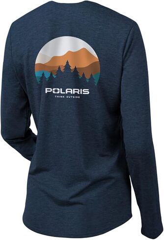 قميص Polaris النسائي Adventure بأكمام طويلة، مقاس كلاسيكي in Kuwait