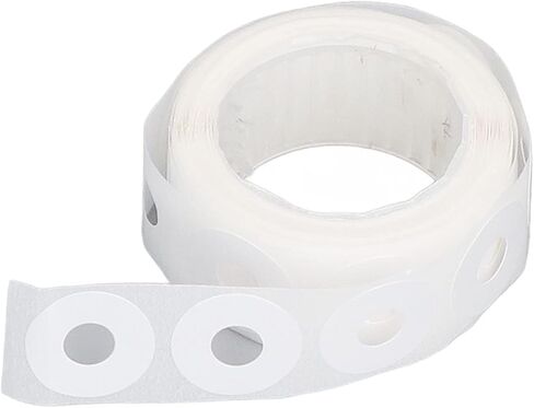 PVC Waterproof, DIY Design, Easy Hole Punch Reinforcers Stickers with 250 Stickers for Repair Loose Leaf, Marking Important Days in Saudi Arabia