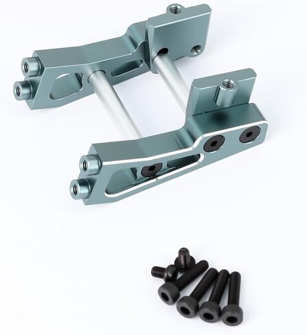 Aluminum Alloy Rear Wing Set Upgrade Parts for Arrma 1/14 Typhon Grom,Replace#ARA480074 (Red) in Saudi Arabia