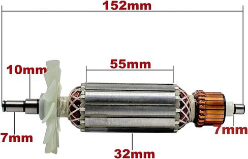 Armature Rotor Anchor Replacement AC220V-240V for MT954 Original 1pc in Saudi Arabia