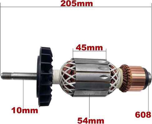 Armature Rotor Anchor Replacement AC220V-240V for GWS20-180 GWS20-230 Original in Saudi Arabia