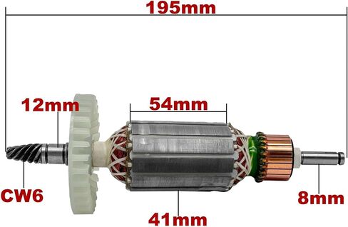 Armature Rotor Anchor Replacement AC220V-240V for 9227C 9227CB 9237CB 9227 516308-7(Stator) in Saudi Arabia