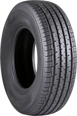 إطارات Atturo AZ610 لجميع المواسم - ضمان 60,000 ميل - قيادة هادئة مع إخلاء الماء المتقدم، والجر المعزز، والانعطاف المستقر، وإطارات التجوال، 265/70R17 in Kuwait