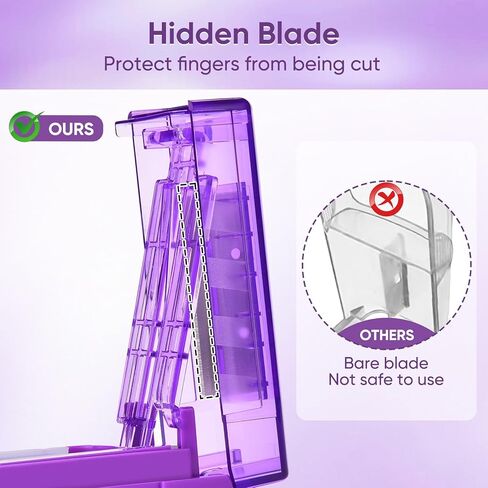 قطع حبوب منع الحمل المتعددة لحبوب منع الحمل الصغيرة أو الكبيرة ، وعلبة حبوب منع الحمل القابلة للتعديل للأقراص المتعددة ، وشفرة القطع الفولاذ المقاوم للصدأ واقي شفرة (أسود) in Kuwait