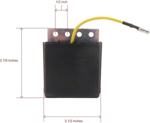 The ROP Shop | Voltage Regulator Fits Polaris 1992-1999 XCR 440 & 1994-1998 XCR 600 Snowmobile in Saudi Arabia