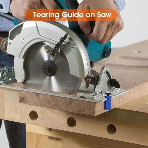 Stair Gauge, Aluminum Alloy Hex Flat Gauge with Thumb Screw, For Framing Square and Rafter (Blue) in Saudi Arabia