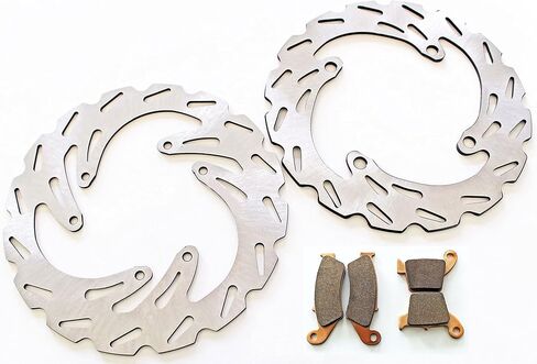 2002-2014 Fits Honda CRF450R CRF450 Front & Rear RipTide Brake Rotor and Brake Pads in Saudi Arabia