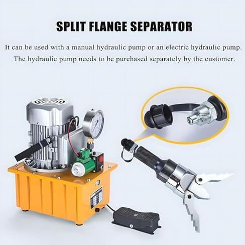 Hydraulic Flange Spreader Tool, Integral Flange Expander Pliers for Fast Pipeline Maintenance, Heavy-Duty Stretching Equipment for Efficient Flange Separation in Saudi Arabia
