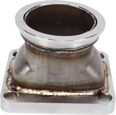 25in. V Band Flange Adapter, Stainless Steel Flange, T4 V Band Adapter with Rustproof, Direct Replacement for Damaged or Worn Adapters, in Saudi Arabia