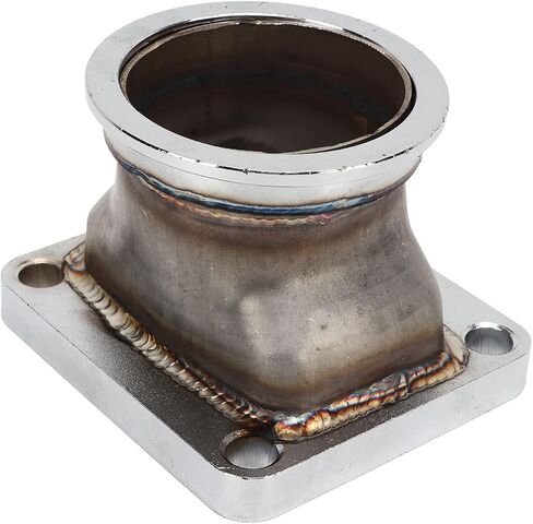 25in. V Band Flange Adapter, Stainless Steel Flange, T4 V Band Adapter with Rustproof, Direct Replacement for Damaged or Worn Adapters, in Saudi Arabia