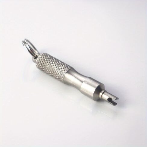 2pcs Tire Valve Core Stems Remover Screwdriver Key Chain Auto Truck Bicycle Wheel Repair Tool Dual Use Car Accessories in Saudi Arabia