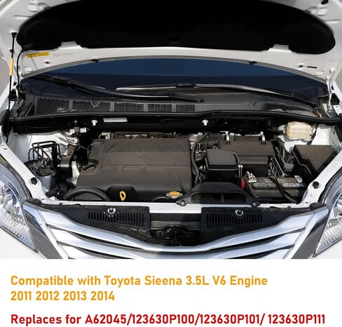 Moonlinks Compatible with Toyota Sienna Torque Strut Mount 2011 2012 2013 2014, Engine Torque Strut Mount for Sienna 3.5L V6 Engine 2011-2014, Replace for A62045/123630P100/123630P101/ 123630P111 in Saudi Arabia