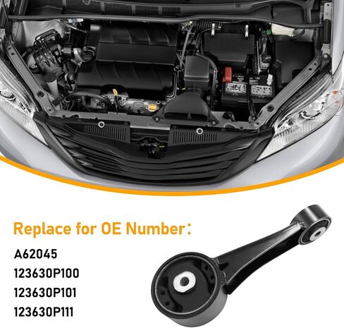 Moonlinks Compatible with Toyota Sienna Torque Strut Mount 2011 2012 2013 2014, Engine Torque Strut Mount for Sienna 3.5L V6 Engine 2011-2014, Replace for A62045/123630P100/123630P101/ 123630P111 in Saudi Arabia