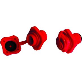 Airhead Boston Valve, 2 pk., Red, One Size (AHBV-2)