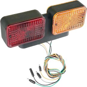 Caltric Left Rear Tail Light for John Deere 1025R 2025R 2032R 3025D 3025E LVA18272