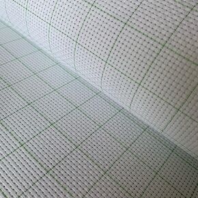 11 Count Magic Grid Aida Easy Count Thread Grid Counted Cross Stitch Fabric, White, 59"W x 39"L