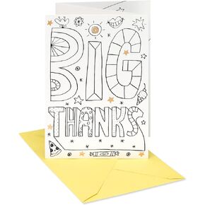 American Greetings Fill In The Blank Thank You Card for Teacher (Best Teacher Ever!)