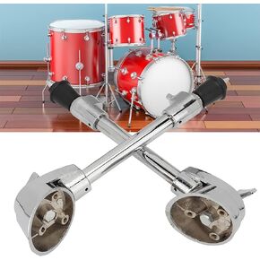 Drum Leg Percussion Accessory Leg Anti skid Bass Drum Leg, Solid Steel Bass Drum Feet Instrument Accessory, 2 Pcs Drum Spurs Foot Pedal Bracket Iron Plating Percussion Drum Leg