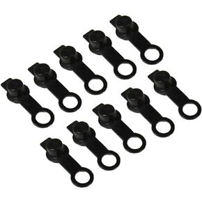 Captain O-Ring Paintball Fill Nipple Covers (10 Pack w/Bonus Microfiber Cloth) for Compressed Air HPA Tanks