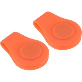 PATIKIL Golf Hat Clip, Silicone Cap Clamp with Magnetic Removable Ball Marker Holder for Golfer Women Men