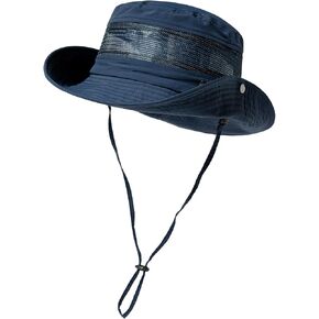 TOP-EX L/XL/XXL Waterproof UPF50 Wide Brim Sun Hat w/Breathable Vented Mesh in Kuwait