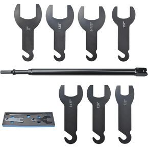 مفتاح ربط مروحة هوائية 8 قطع من بروكومون، مجموعة أدوات إزالة قابض المروحة 43300 لفورد، جنرال موتورز، كرايسلر وجيب in Kuwait