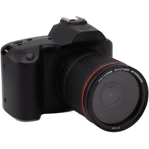 Digital Camera, 4K 64MP HD Night Vision Photo 16X Digital Zoom Anti Shake, 3 .0 Inch IPS Screen Supports WiFi Connection Beauty Filters