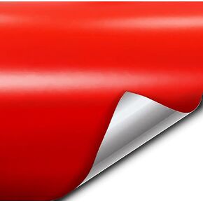 VViViD Matte Blood Red Vinyl Wrap Roll with XPO Air Release Technology (1ft x 5ft)