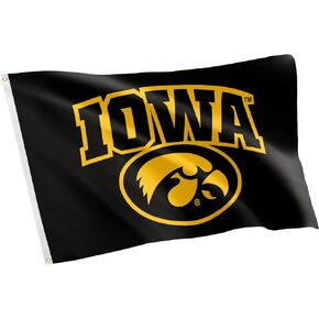 Desert Cactus University of Iowa Hawkeyes Flags Banners 100% Polyester Indoor Outdoor 3x5 (Style 7)